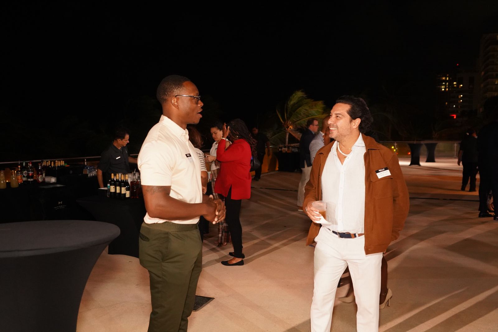 Corporate networking event