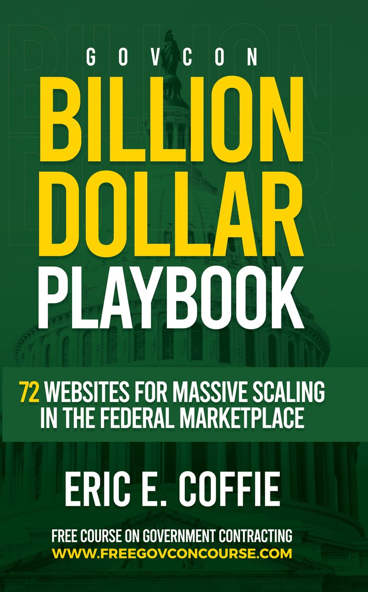 Billion Dollar Playbook by Eric E. Coffie, book cover