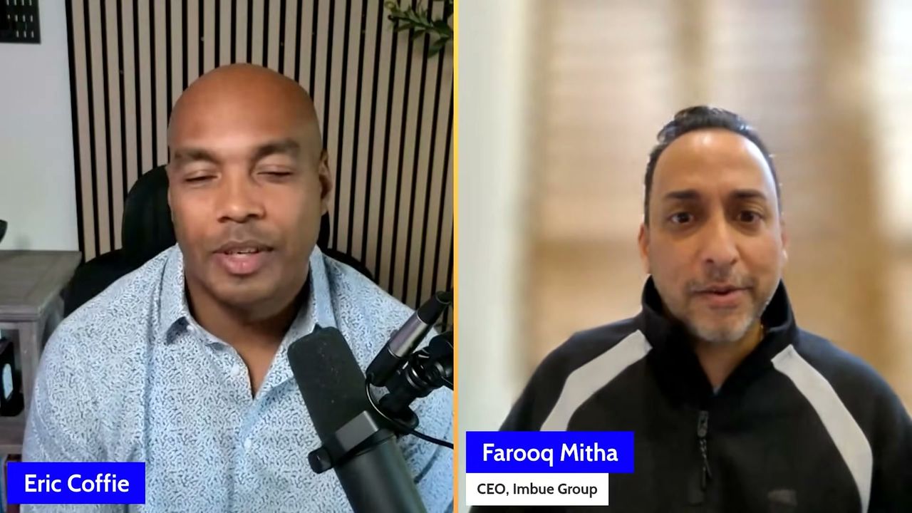 Eric Coffie in conversation with Farooq Mitha