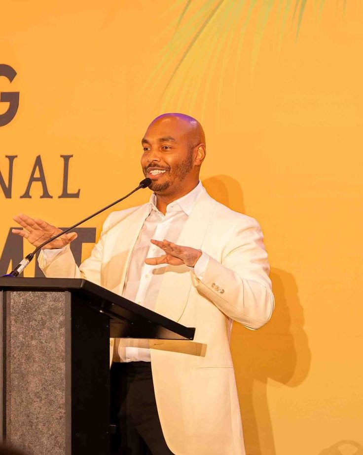 Eric Coffie speaking at the GCG National Summit